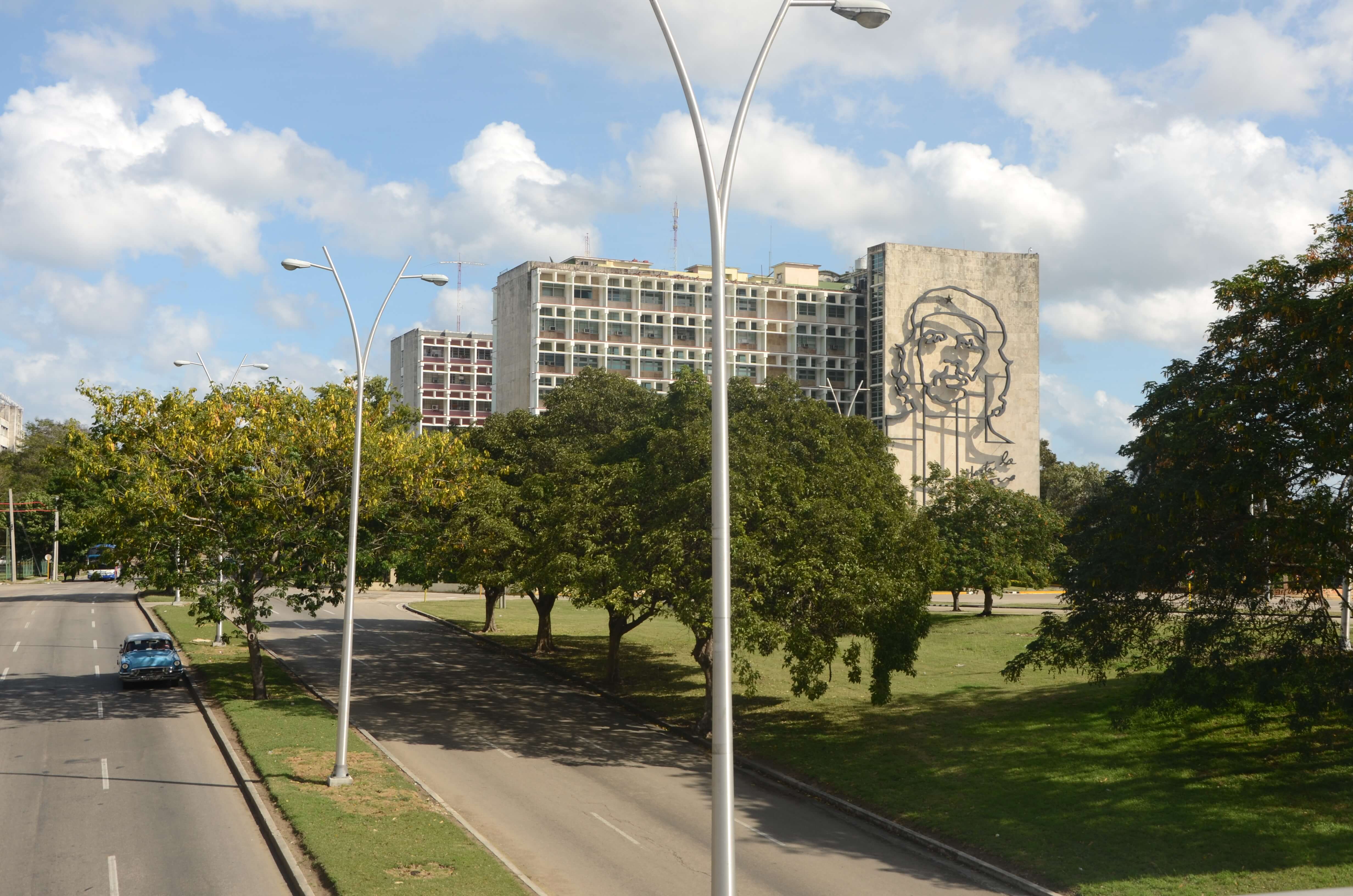 View of Revolution Square, Cuba