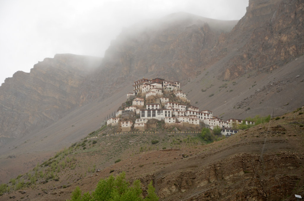 Key monastery. in Spiti valley.