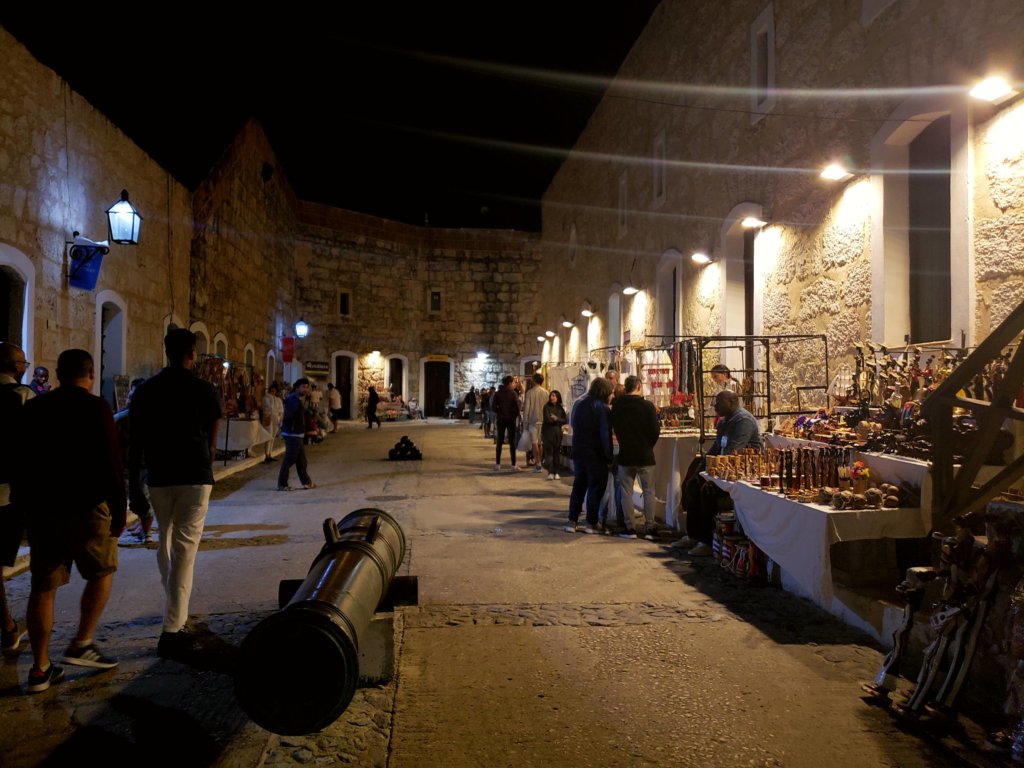Night market at La Cabaña fort 