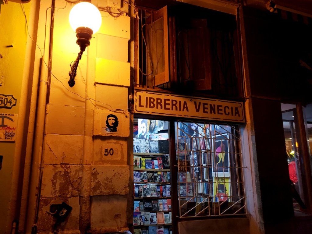 One of the many hole-in-the-wall bookshops in Havana