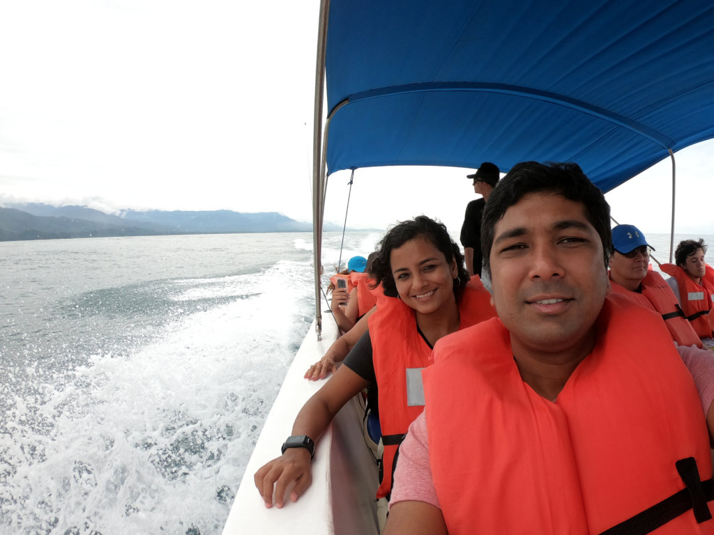 Paradise Catchers, in the Whale Watching Boat.