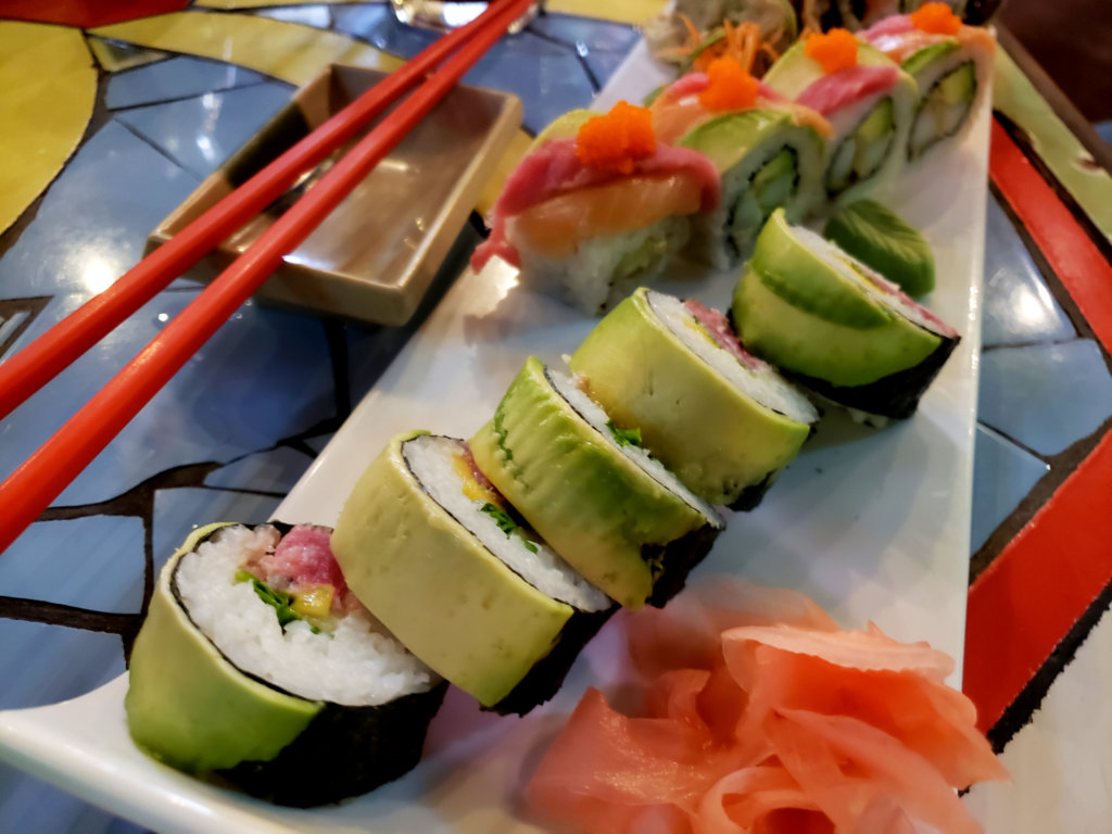 Sushi at Bikini Restaurant and Sushi Bar