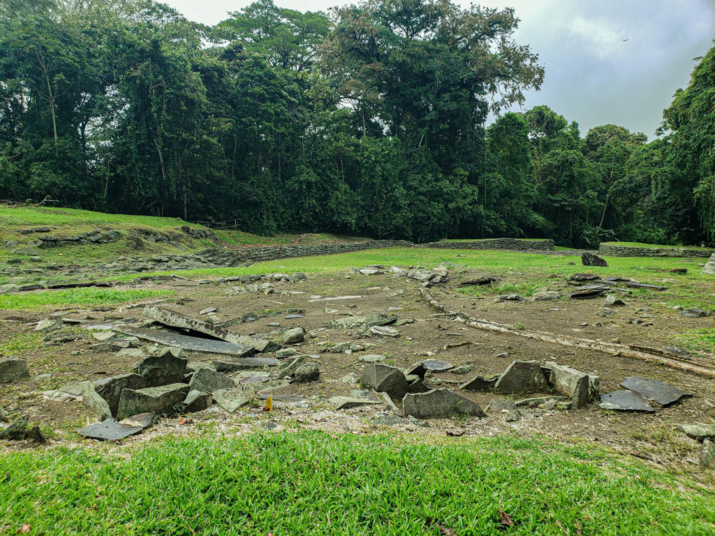 Site of first documented excavation at Guayabo National Monument