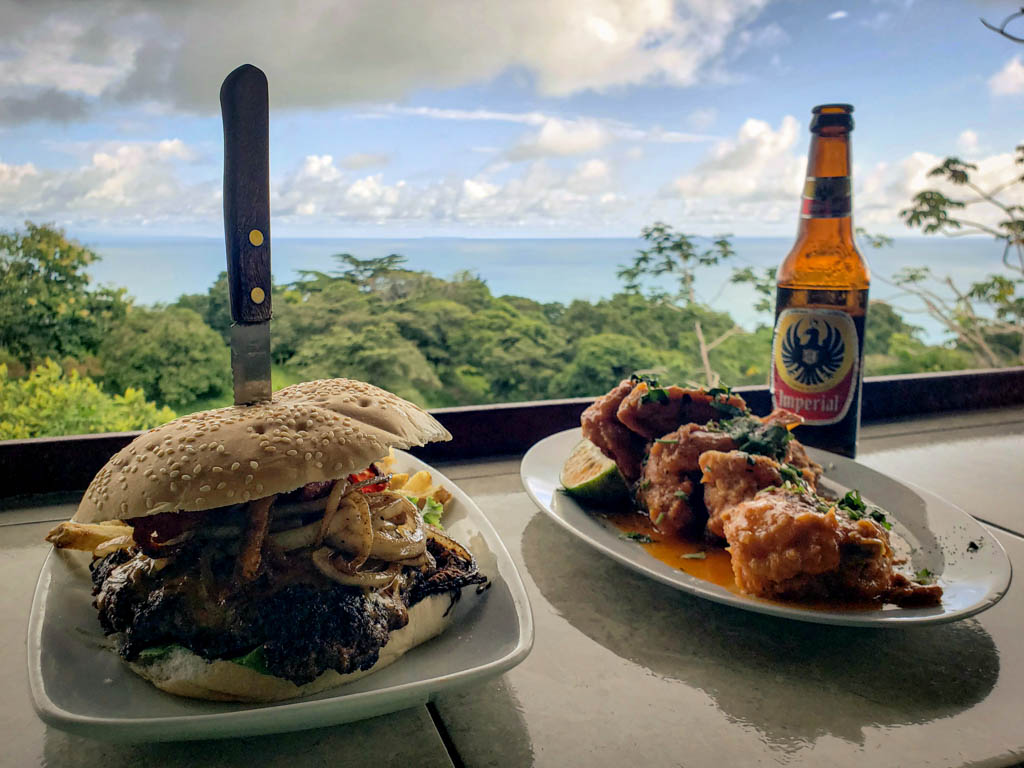 Beer, Burger, Wings, Ocean View at Jolly Roger.