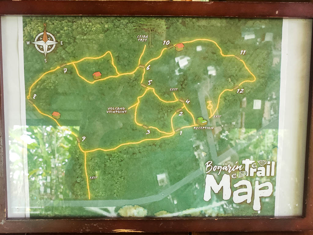 The Bogarin Trail Map
