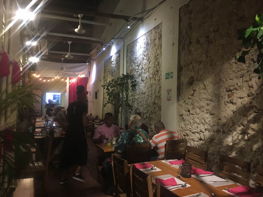Interno Restaurant in Cartagena.