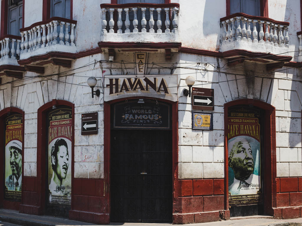 Cafe Havana in Cartagena.