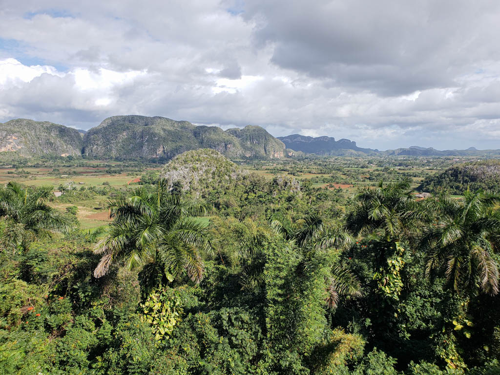 The rolling round-top hills of Vinales, Cuba. You can spend couple of days here, if you have more than 10 days in Cuba