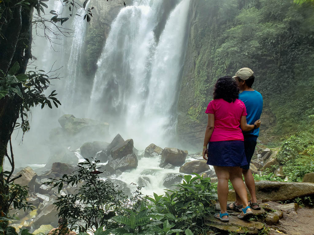 Paradise Catchers, near the Waterfall #1 or the Upper Falls