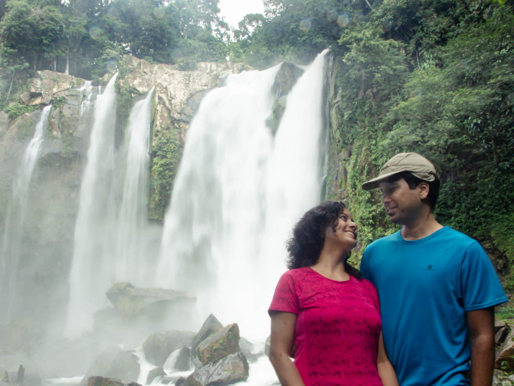 Paradise Catchers near the upper Nauyaca waterfalls.