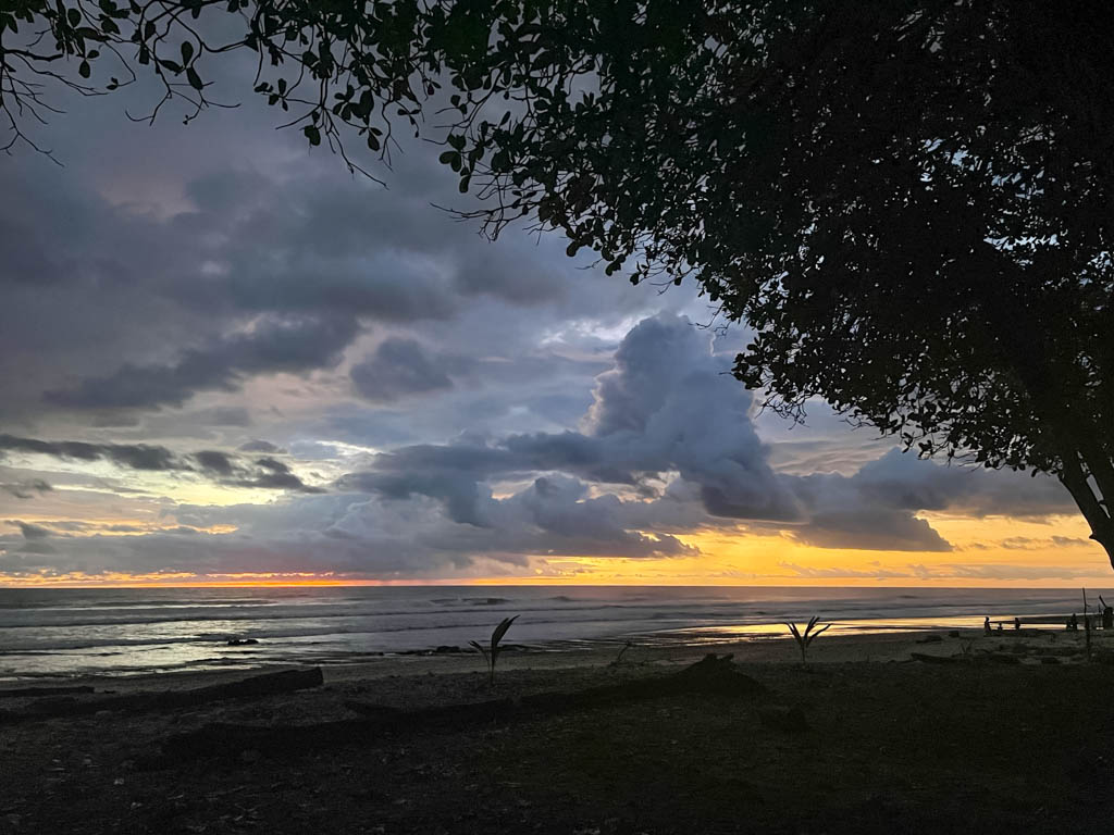 Evening at Playa Carmen.