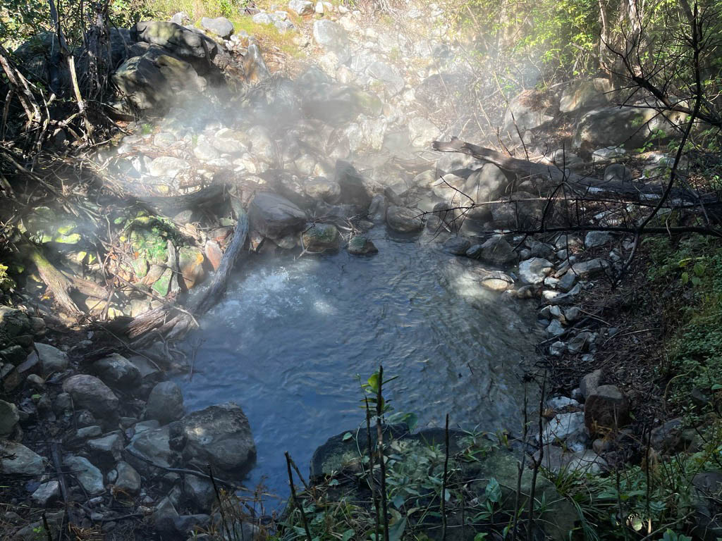Boiling Pond in the National Park.