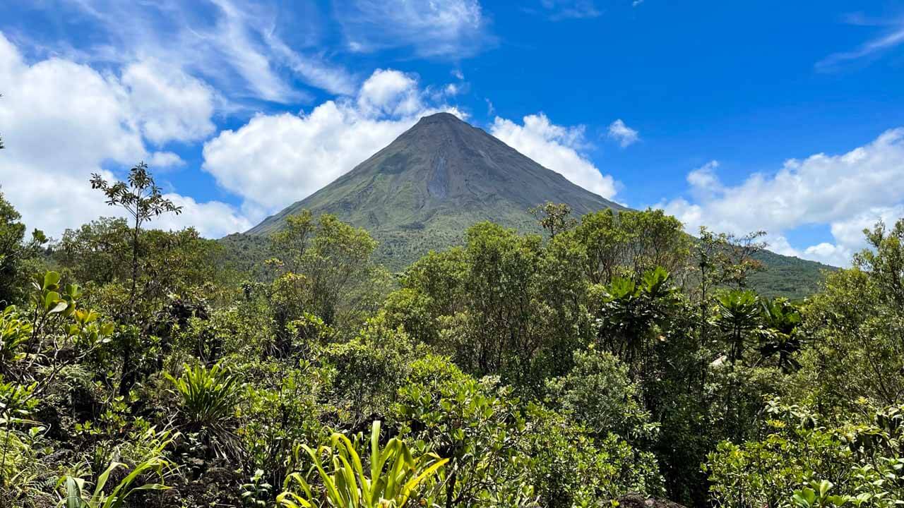 Arenal Volcano in Costa Rica.