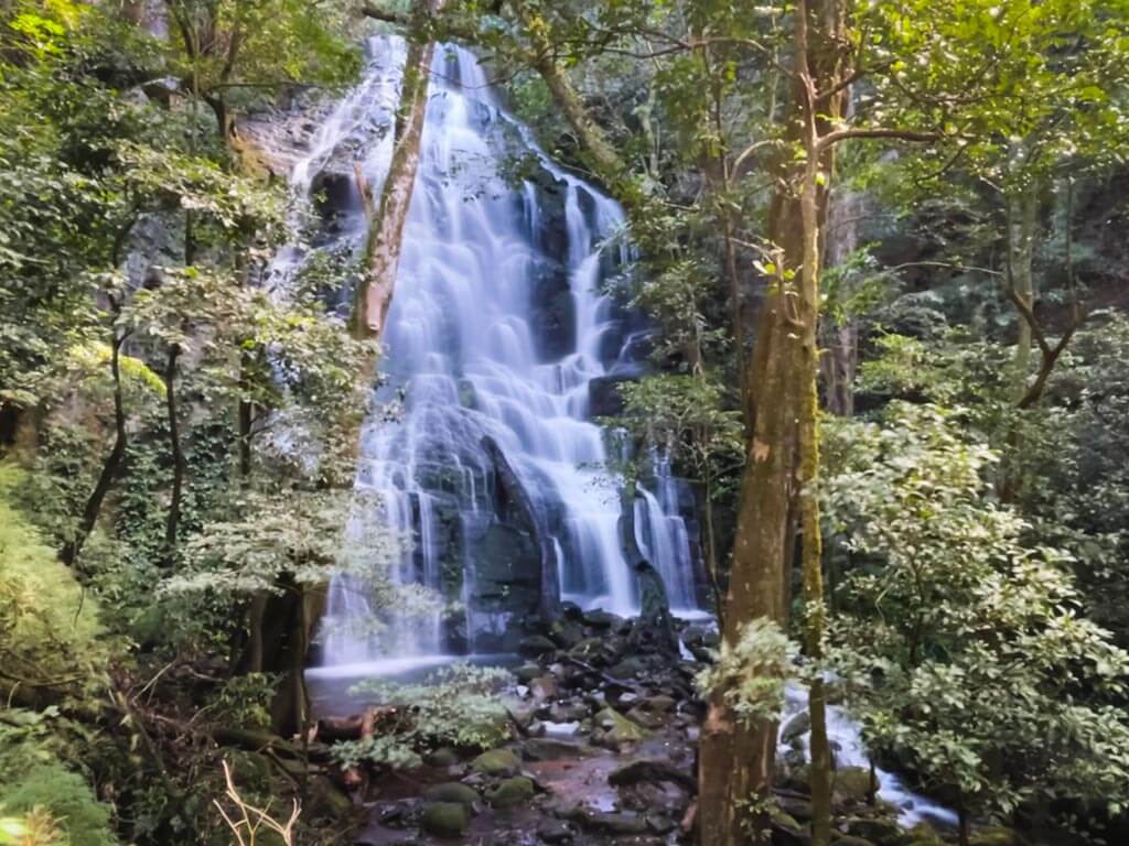 Long exposure shot of seasonal waterfall at Rincon de la Vieja National Park.