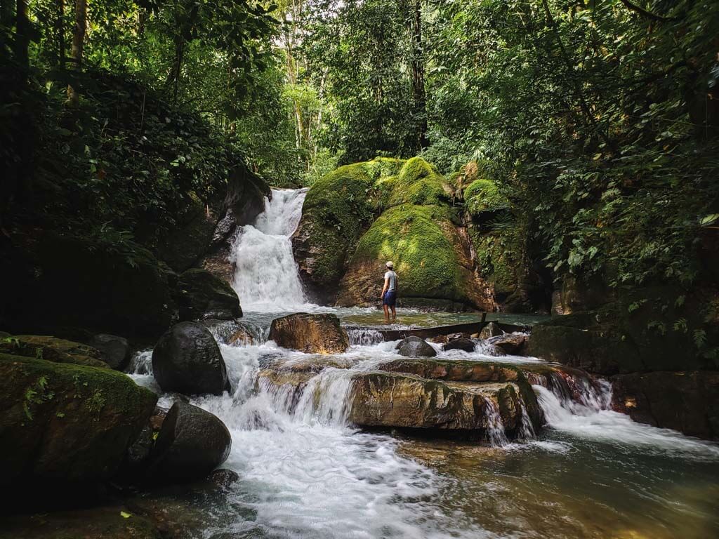 The Waterfall of Ojochal.