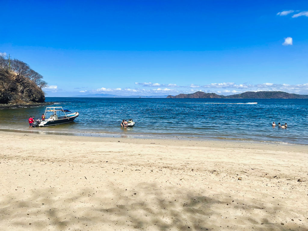 Water activities at Playa Calzón de Pobre.