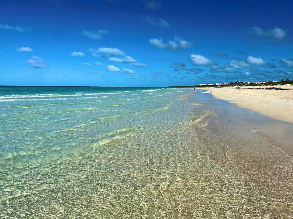 Beautiful beach of Cayo Santa Maria, one of the best places to visit in Cuba.