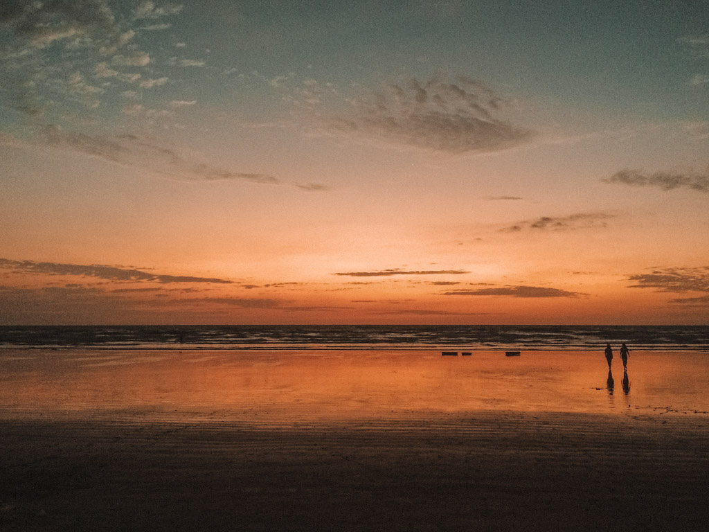 Sunset at Holguin in Cuba.