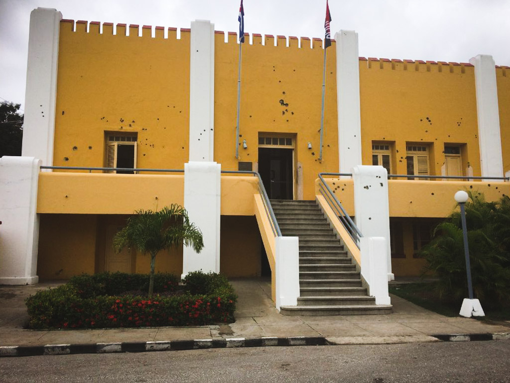 Moncada Barracks in Santiago de Cuba.