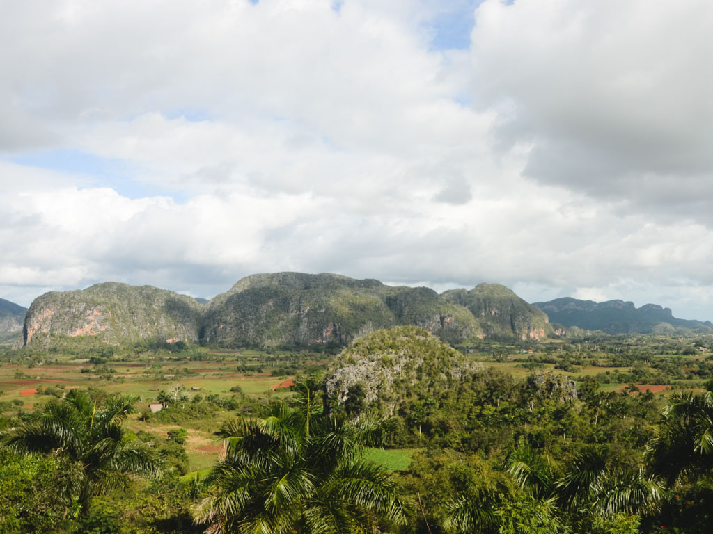 Beautiful view at Viñales, one of the best places to visit in Cuba.