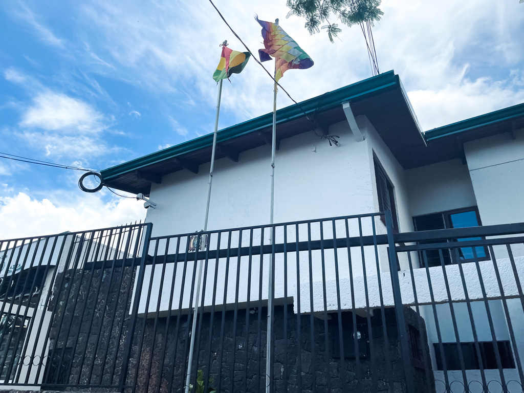 The building of Bolivia Embassy in San Jose, Costa Rica.