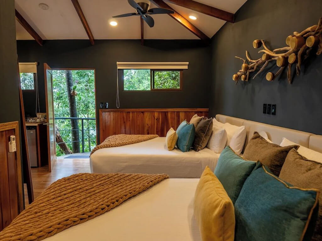 A Forest Bungalow in Koora Hotel, Monteverde.
