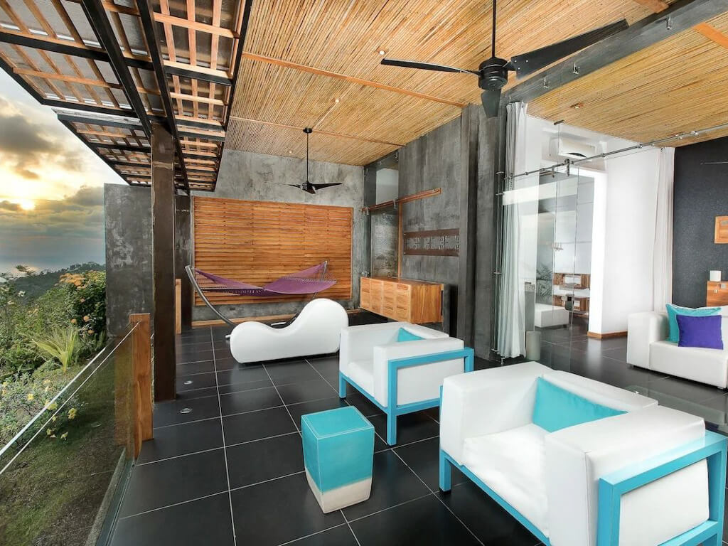 Luxury Suite in Kura Boutique Hotel in Uvita, Costa Rica.