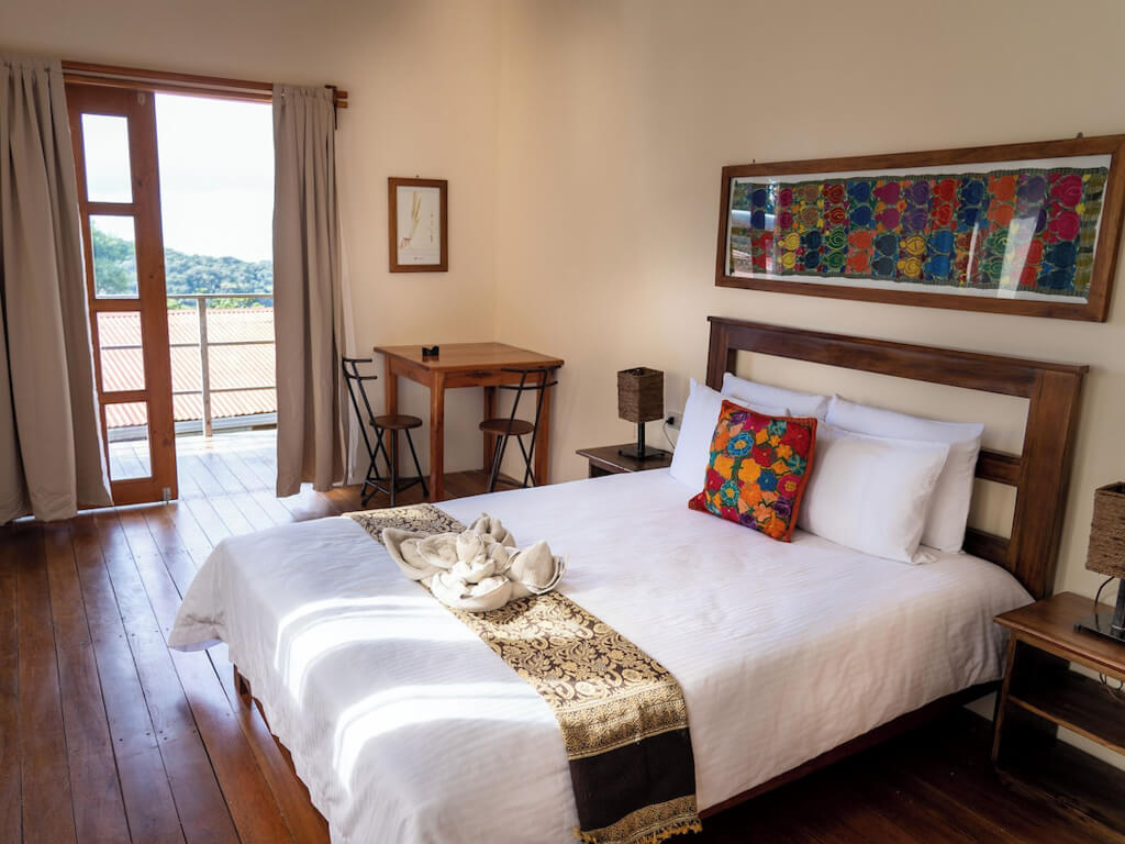 A Double Room in Valle Escondido Hotel in Monteverde.