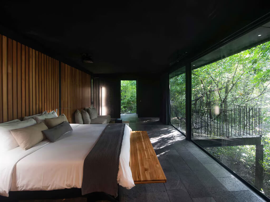 Forest-view room at Rio Perdido Hotel, Costa Rica.